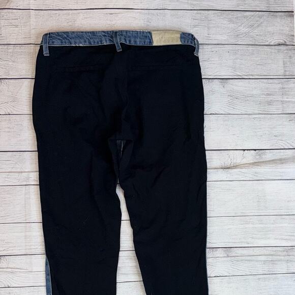 IRO Women's Denim Rayley Jeans Distressed Front / Black Stretch Back Size 27 - Picture 9 of 10